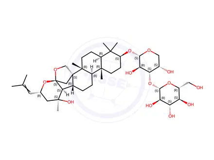 Chemical structure of Bacopaside IV