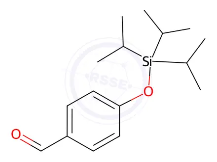 Chemical structure of 4-(Trisisopropylsilyloxy)benzaldehyde