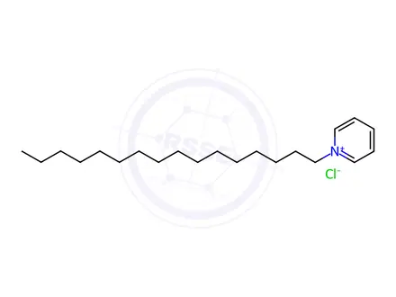 Chemical structure of Cetylpyridinium chloride