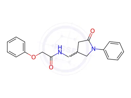 Chemical structure of N-((5-Oxo-1-phenylpyrrolidin-3-yl)methyl)-2-phenoxyacetamide