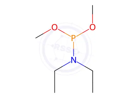 Chemical structure of Dimethyl N,N-Diethylphosphoramidite
