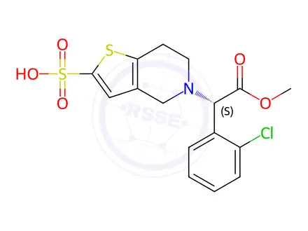 Chemical structure of Clopidogrel Bisulfate Impurity 33