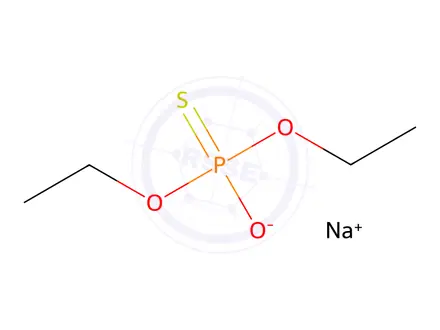 Chemical structure of O,O-Diethyl Thiophosphate Sodium Salt