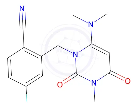 Chemical structure of Trelagliptin Impurity 96