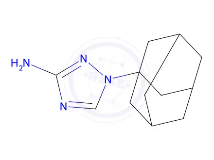 Chemical structure of 1-(Adamantan-1-yl)-1H-1,2,4-triazol-3-amine