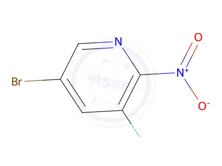 Chemical structure of 5-Bromo-3-fluoro-2-nitropyridine