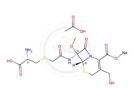 Chemical structure of Cefminox Impurity 36