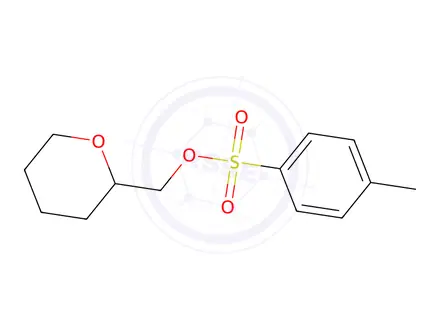 Chemical structure of Tetrahydro-2H-pyran-2-ylmethyl 4-methylbenzenesulfonate