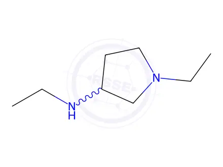 Chemical structure of 3-(DIETHYLAMINO)PYRROLIDINE