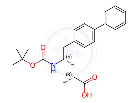 Chemical structure of LCZ696(valsartan + sacubitril)Impurity 52
