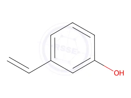 Chemical structure of 3-Vinylphenol Solution in Methanol