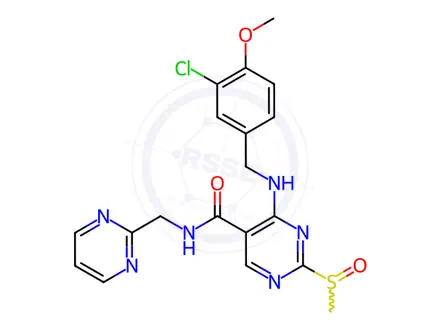 Chemical structure of Avanafil Impurity 25