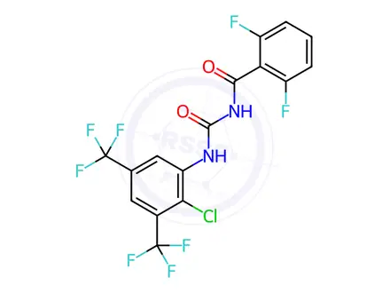 Chemical structure of Ditrifluorofenozide