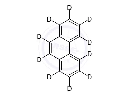 Chemical structure of Phenanthrene D10