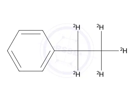 Chemical structure of Ethyl-d5-benzene