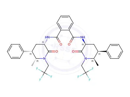 Chemical structure of Ubrogepant Impurity 27