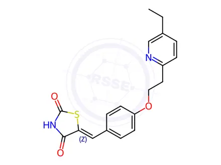 Chemical structure of Pioglitazone EP Impurity B