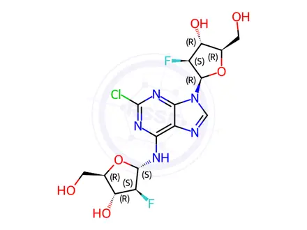 Chemical structure of Clofarabine Impurity 50