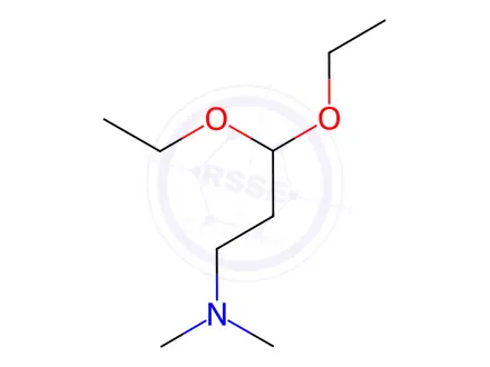 Chemical structure of (3,3-Diethoxypropyl)dimethylamine