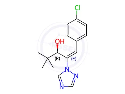 Chemical structure of (R)-Uniconazole