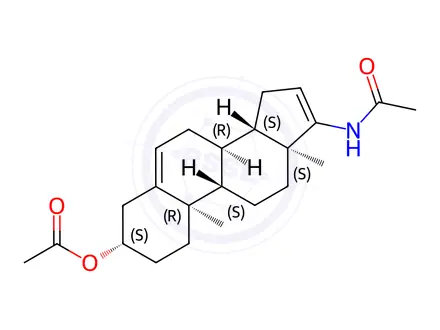 Chemical structure of Abiraterone Acetate Impurity 146
