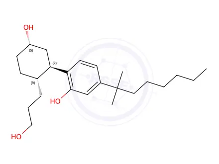 Chemical structure of (±)5-epi CP 55,940