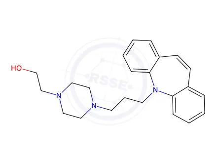 Chemical structure of Opipramol Dihydrochloride