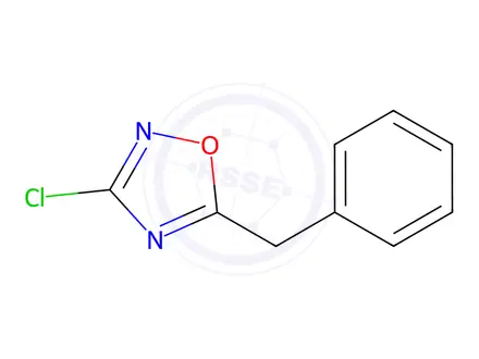 Chemical structure of 5-Benzyl-3-chloro-1,2,4-oxadiazole