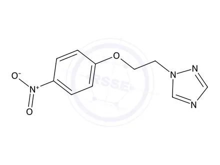 Chemical structure of 1-(2-(4-Nitrophenoxy)ethyl)-1H-1,2,4-triazole