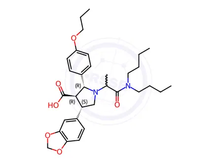 Chemical structure of Atrasentan Hydrochloride Impurity 13