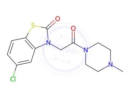 Chemical structure of Tiaramide Impurity 6