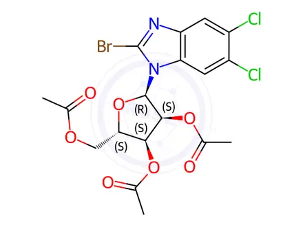 Chemical structure of Maribavir Impurity 57