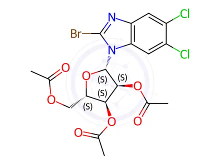Chemical structure of Maribavir Impurity 80