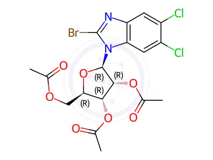Chemical structure of Maribavir Impurity 45