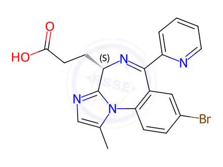 Chemical structure of Remimazolam Impurity 4