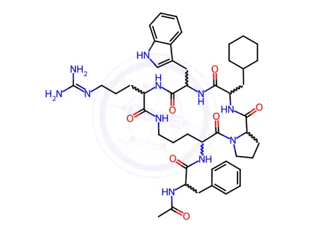 Chemical structure of PMX 53 Impurity 1