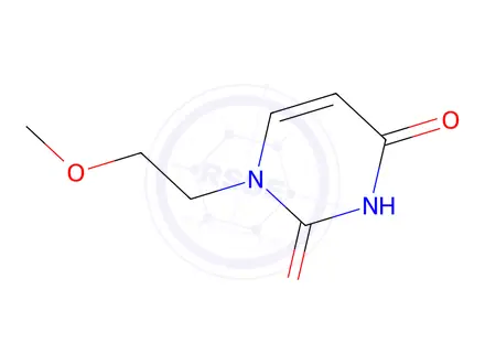 Chemical structure of 1-(2-Methoxyethyl)pyrimidine-2,4(1h,3h)-dione