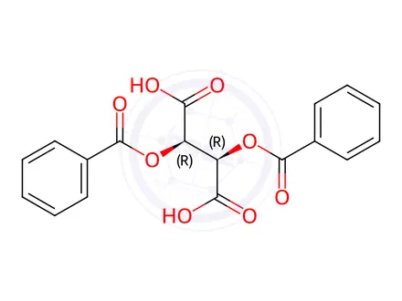 Chemical structure of rac Fenfluramine Di-O-benzoyl-L-tartaric Acid