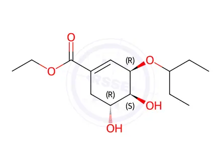 Chemical structure of Oseltamivir Impurity 171