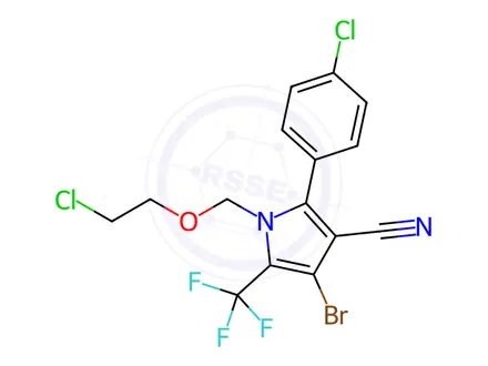 Chemical structure of Chlorfenapyr Impurity 6