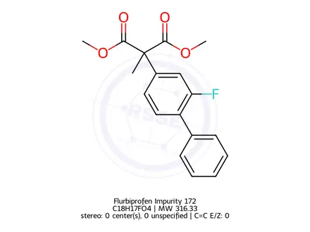 Chemical structure of Flurbiprofen Impurity 207