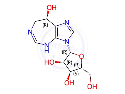 Chemical structure of Coformycin