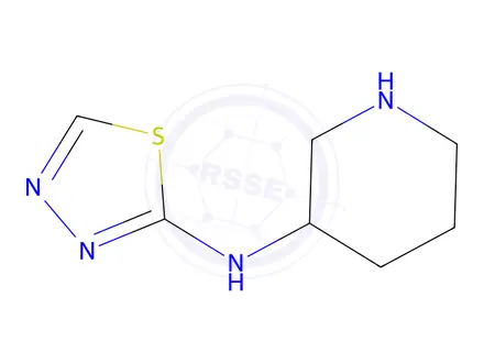 Chemical structure of n-(1,3,4-thiadiazol-2-yl)piperidin-3-amine