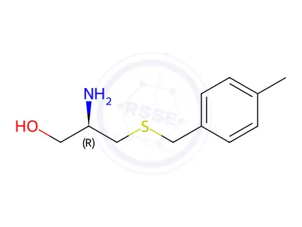 Chemical structure of S-4-methylbenzyl-L-cysteinol
