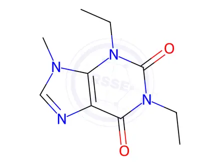 Chemical structure of Theophylline Impurity 24