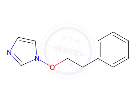 Chemical structure of 1-(2-Phenylethoxy)-1H-imidazole