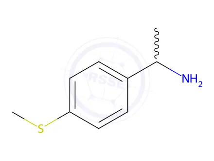 Chemical structure of 1-[4-(Methylthio)phenyl]ethanamine