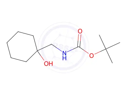 Chemical structure of 1-(BOC-AMINOMETHYL)-1-HYDROXYCYCLOHEXANE