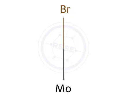 Chemical structure of MOLYBDENUM(III) BROMIDE