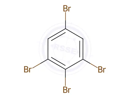 Chemical structure of 1,2,3,5-Tetrabromobenzene